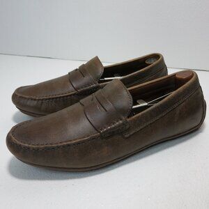 Johnston & Murphy Leather Strap Moccasin Loafer Men's Footwear Shoes Sz 9.5 M